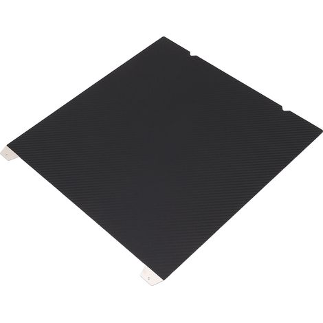 Plateau d'impression PEO PET motif carbone diamant 310x315mm pour imprimante 3D K1 Max avec face double côté cannelé (1/5)
