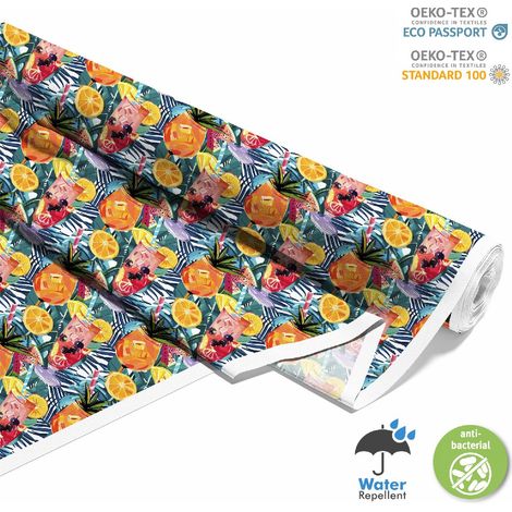 TESSUTI DECORATIVI PER ESTERNI OXFORD - Motivo Cocktail DX8806 (1/5)