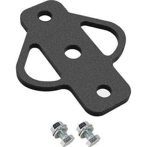 Adaptateur d'attelage de remorque à 3 voies, crochet de montage en acier avec boulons, convient pour VTT, tondeuse à gazon, chariot de golf, chariot de jardin, tracteur, boule de remorquage plate (1/5)