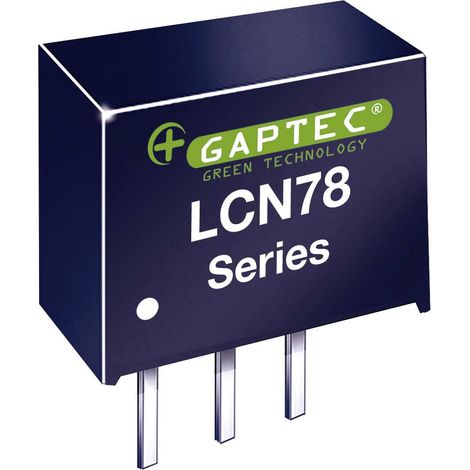 Convertisseur CC/CC pour circuits imprimés Gaptec LCN7805-0.5 10070189 24 V/DC 5 V/DC 500 mA 2.5 W Nbr. de sorties: 1 x 1 pc(s) X728231