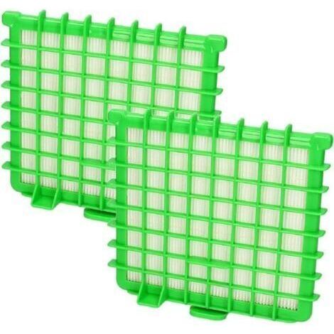 Pack of 2 HEPA H13 Filters for Rowenta Silence Force and X-Trem Power Vacuum Cleaners (Alternative to ZR002901) (1/4)
