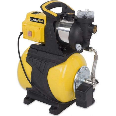 Powerplus Pompe à Eau Électrique POWXG9573 - Pression de 1000 W, Température Maximale de 35°C et Débit de 3500 l/h (1/3)