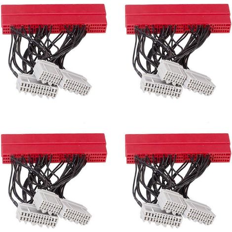 Câble adaptateur de conversion OBD2B vers OBD1 pour calculateur (4 câbles), Honda Civic 1999-2000 (1/5)