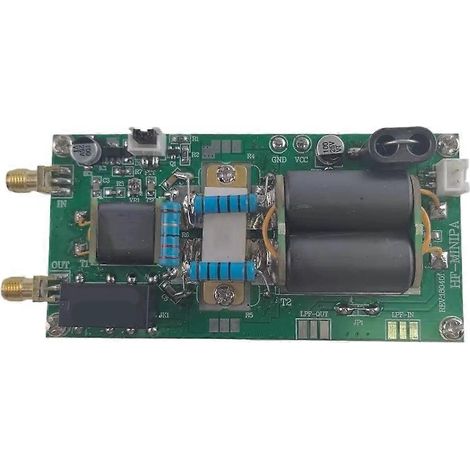 Amplificateur de puissance linéaire HF SSB MINIPA100 1,8-54 MHz 100 W avec dissipateur thermique intégré pour YAESU FT-817 KX3 FT-818 CW AM FM (1/5)