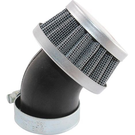 Coude coudé de 35 mm pour filtre à air de cyclomoteur, scooter, moto tout-terrain et mini-moto. (1/4)