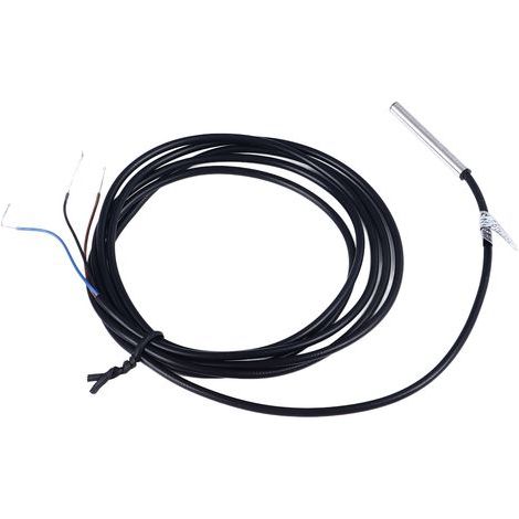 1-mm-induktiver Näherungssensor, NPN NC DC 3-Draht M4-Annäherungsschalter mit LED-Anzeige, DC 6–36 V (1/5)