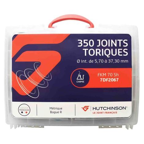 Jeu de joints toriques Hutchinson Le Joint Français, en FKM ( Prix pour 1 ) (1/2)
