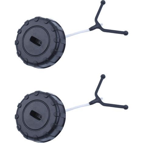 Bouchon de Carburant et Bouchon d'Huile pour Stihl 017 018 MS170 MS180 Tronçonneuse Remplacer 1130 350 0500-2 pièces (1/5)