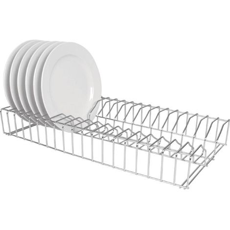 Support pour assiettes en acier inoxydable 91 cm - Vogue