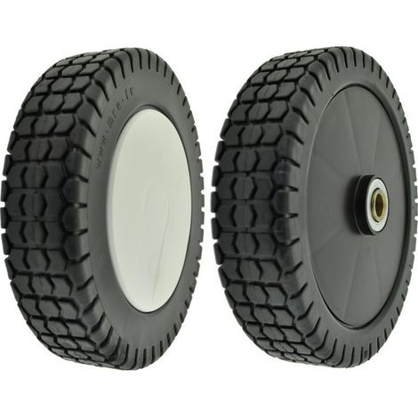 Roue tondeuse 200mm – Alésage 12.75mm – En plastique sur roulement à billes – Pièce adaptable Honda