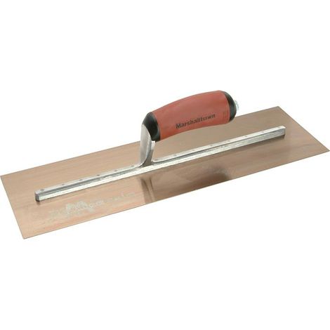 Marshalltown MXS165GD MXS165GD Gold Finishing Trowel DuraSoft Handle 16 x 5in M/TMXS165GD (1/3)
