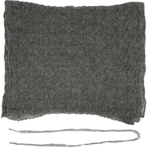 Couverture bébé douce et hypoallergénique, lot de wraps avec accessoires photo gris pour nouveau-né (1/5)