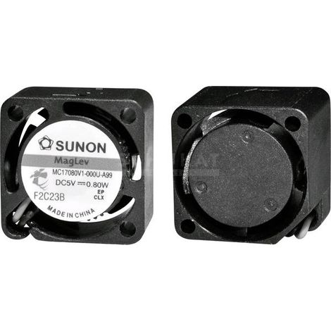 Sunon MF17080V11000UA99 Ventola assiale 5 V/DC 1.52 m³/h (L x L x A) 17 x 17 x 8 mm