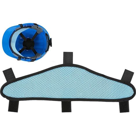 Bandeaux anti-transpiration casque de chantier Serre-tête en tissu lavable Bandeaux absorbants casque Construction Soudage Travail Hommes Femmes Gym Yoga Sports Fitness Exercic (1/5)