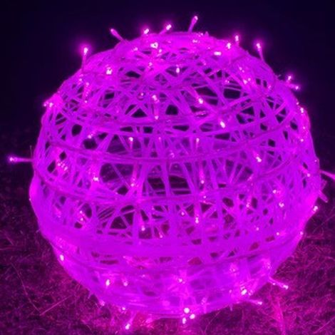 Boules lumineuses LED de Noël, globe lumineux étanche de 20 cm (7,9 pouces), sphère suspendue pour décoration extérieure de jardin, arbre, terrasse ou porche, avec minuterie et fonction mémoire. (1/5)