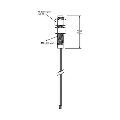 TE Connectivity Sensor PS811 Contatto reed 1 NA 100 V/DC, 250 V/AC 1 A 10 W