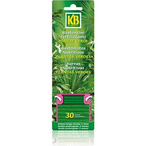KB Bastoncini Fertilizzanti Concime Piante Verdi 30pz