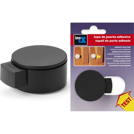 INOFIX SAINT GENIS TÜR BUT E MIT RUNDEM STOSSDÄMPFER 40 SCHWARZ IM BLISTER 2420-8-