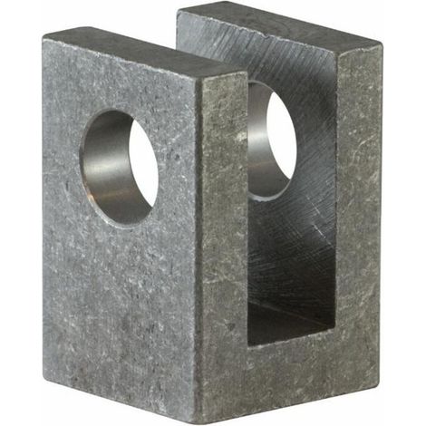 Chape à souder 60X40X40 – Axe Ø 20 pour applications de soudage précises – Charge max dynamique 400g – Pour soudures de précision (1/2)
