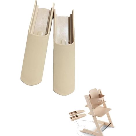 Set di 2 protezioni antiribaltamento Stokke, estensioni delle gambe rinforzate per stabilizzare il sedile e garantire un pasto sicuro e confortevole (1/5)