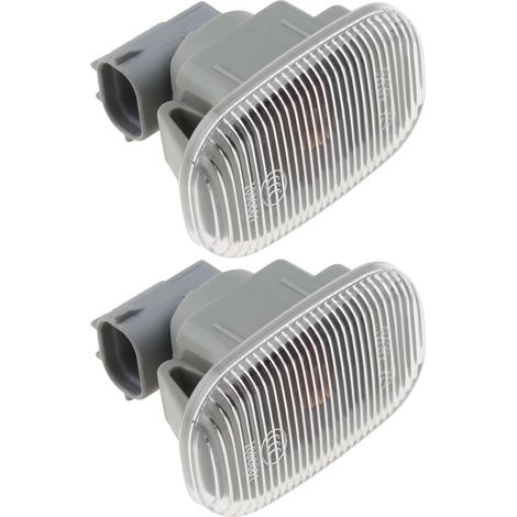 Lot de 2 clignotants latéraux avant compatibles avec Toyota Corolla Avensis MR2 OE 81730-02022 81730-02023 81730-20220 56,1 x 35,8 x 46,4 mm (1/5)