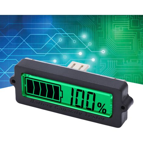 Indicateur de batterie au plomb-acide LY6N 48 V avec voyant vert (1/5)