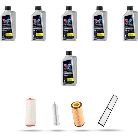 Kit tagliando 4 FILTRI e 6L OLIO compatibile con Bmw Serie 1 (E81,E82,E87,E88) 118 d 90kw dal 2004 al 2012 (1/5)