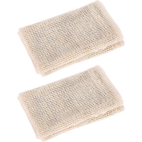 2 pièces de gaze de coton étuvée (1/3)