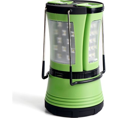 Lampe de camping rechargeable avec 2 mini-lanterne amovibles. Lampe LED idéale pour le camping, le bricolage, le travail, la chasse et le camping sous (1/5)