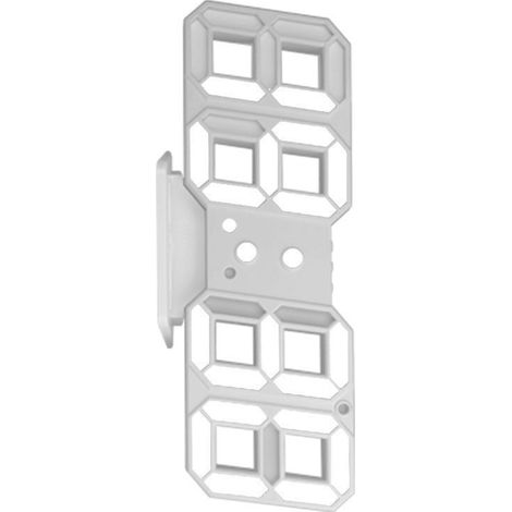 3D-USB-Digitaluhr mit LED-Alarm und Temperaturanzeige, weißem Rahmen und weißen Ziffern, ideal für die Inneneinrichtung. (1/5)