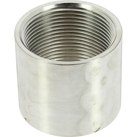 Manchon inox égal Femelle 1"1/2