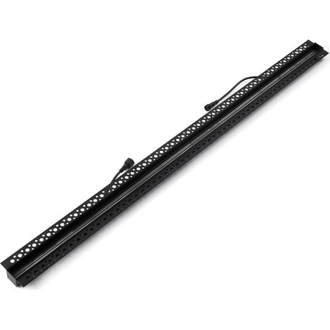 NESO SLIM Carril empotrable 2 metro negro