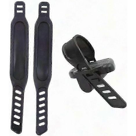 Paire de sangles pour pédales de vélo d'appartement, accessoires de fitness pour appareils de musculation à domicile. (1/4)