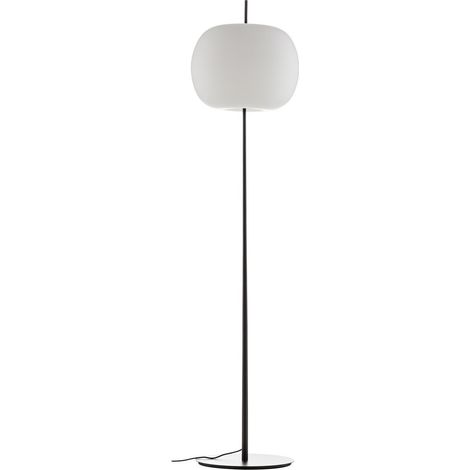 [GEBRAUCHT] B-Ware Kundalini Stehleuchte Lampe Schwarz Kushi Xl 185 Cm Dimmer Designerlicht Leuc287