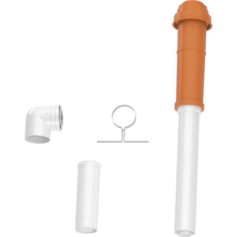 Bosch Accesorios de escape FC-Set80-C33x (trasero Juego básico C33x, rojo, d:80/125mm, 7738112759