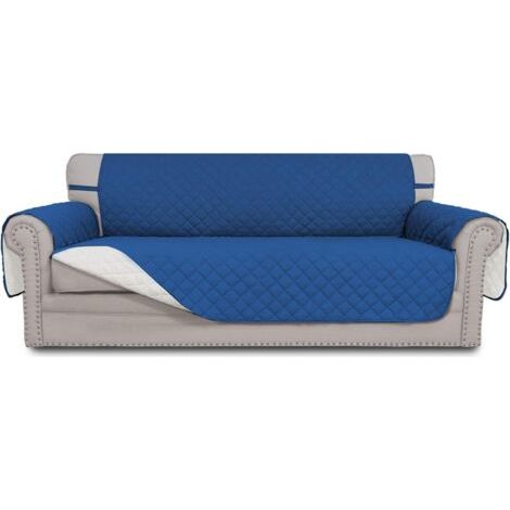Wendbarer Sofabezug – geeignet für Haushalte mit Haustieren – 1 Stück/blau/167190 (1/3)