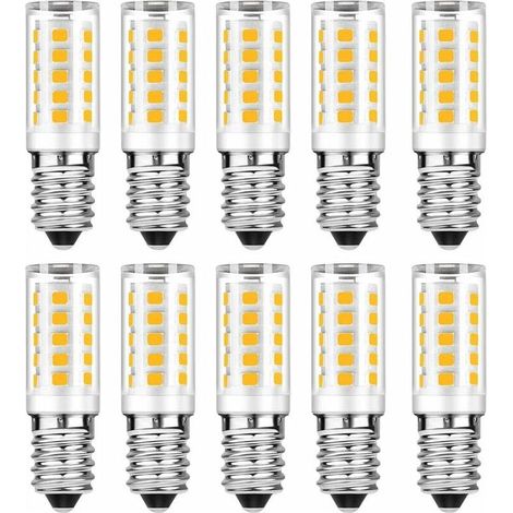 Ampoule LED E14, Blanc Froid 6000K, 5W Equivaut à Ampoule Incandescente 50W, 400LM, Non-Dimmable, Lot de 10 (1/4)