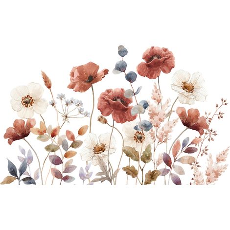 Papier peint panoramique - Fleurs - 130 cm x 74 cm (1/2)