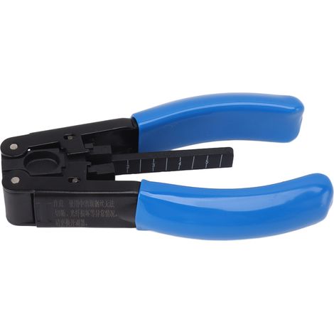 Pince à dénuder pour fibres optiques 2,1 x 1,6 mm, outil portable pour dénuder les câbles optiques (1/5)