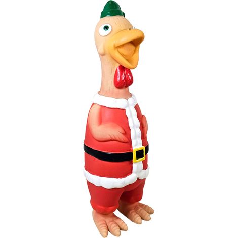 Nobby Hundespielzeug Xmas Hähnchen 23,5 cm natur