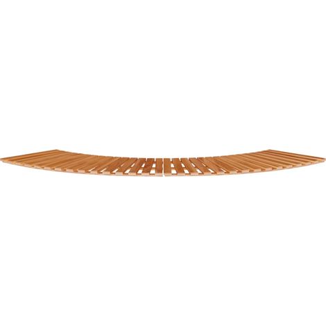 Marches de bain à remous 2 pcs bois massif d'acacia (1/5)