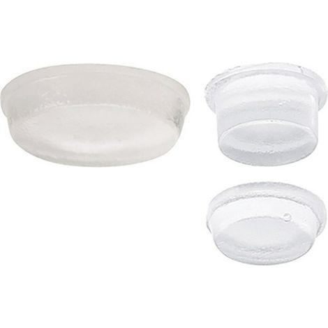 Hettich Möbel-Türanschlagsdämpfer, selbstklebend, 41841, Kunststoff transparent (1/2)