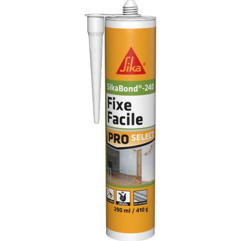SIKA Sikabond-240 Klebstoff Fix Leicht - Weiß - 300ml