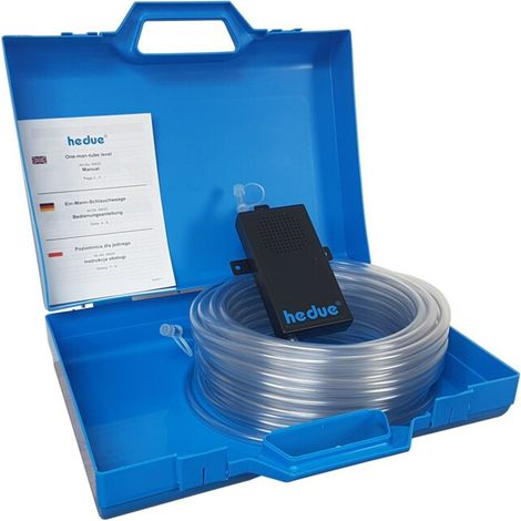 Hedue – Niveau à eau électronique 20 m – Précision 1 mm – Tonalité acoustique 3 sons – Tuyau 8 mm – Utilisation facile sans contact visuel (1/4)