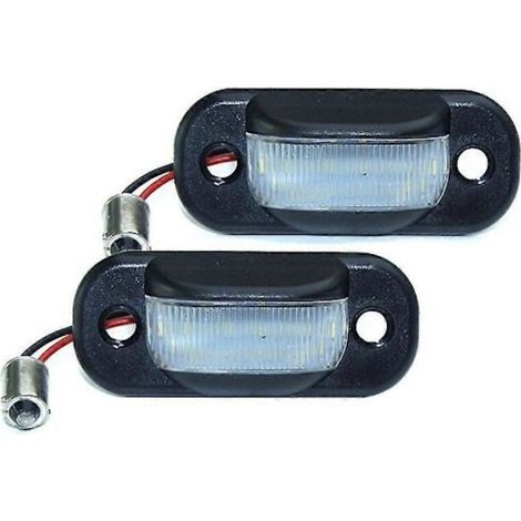 Éclairage de plaque d'immatriculation à LED compatible avec 80 B4 91-95/Cabridet (type 8g) 91-00/100 C4 90-94 (1/5)