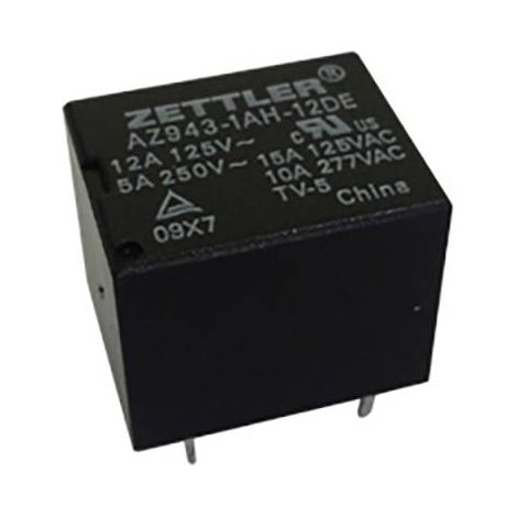 Zettler Electronics AZ943-1CH-24DE Relais pour circuits imprimés 24 V/DC 15 A 1 inverseur (RT) 1 pc( (1/2)