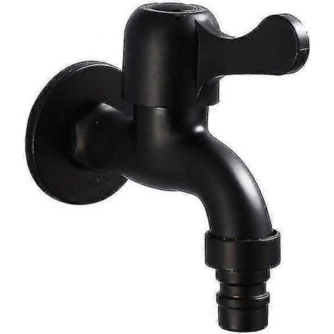 Robinet Mural - Acier Inoxydable 304 - Ouverture Rapide - Pour Jardin Salle De Bain Extérieur - 1 Pièce (1/5)