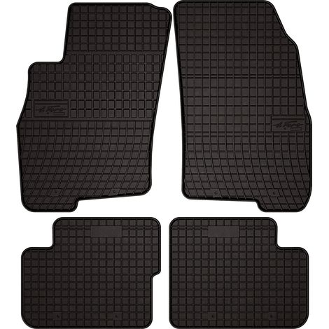 Tappetini in gomma per auto per: Fiat Grande Punto hatchback (2005-2012) - neri, su misura (1/5)