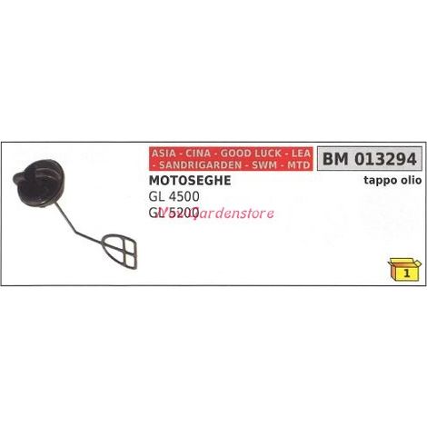 Tappo olio CINA motosega GL 4500 5200 013294