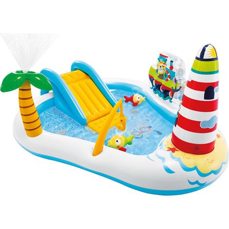 PISCINA GONFIABILE 'FISHING' art. 57162  - INTEX